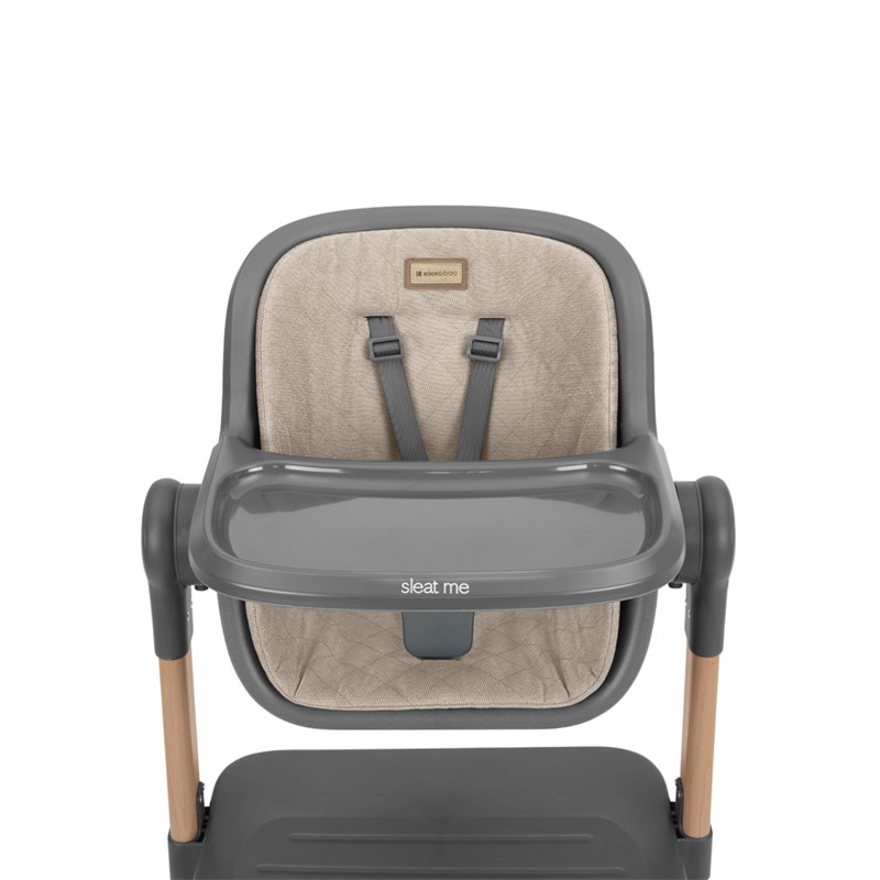 KIKKA BOO SLEAT ME 2U1 KOLIJEVKA+HRANILICA,BEIGE