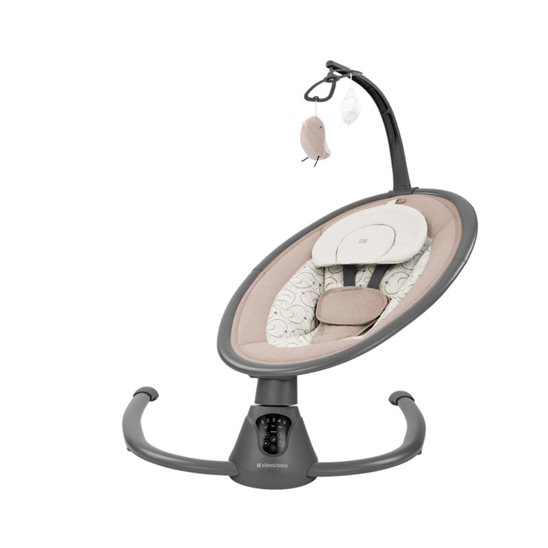 KIKKA BOO ELEKTRIČNA LJULJAČKA TWIDDLE,BEIGE