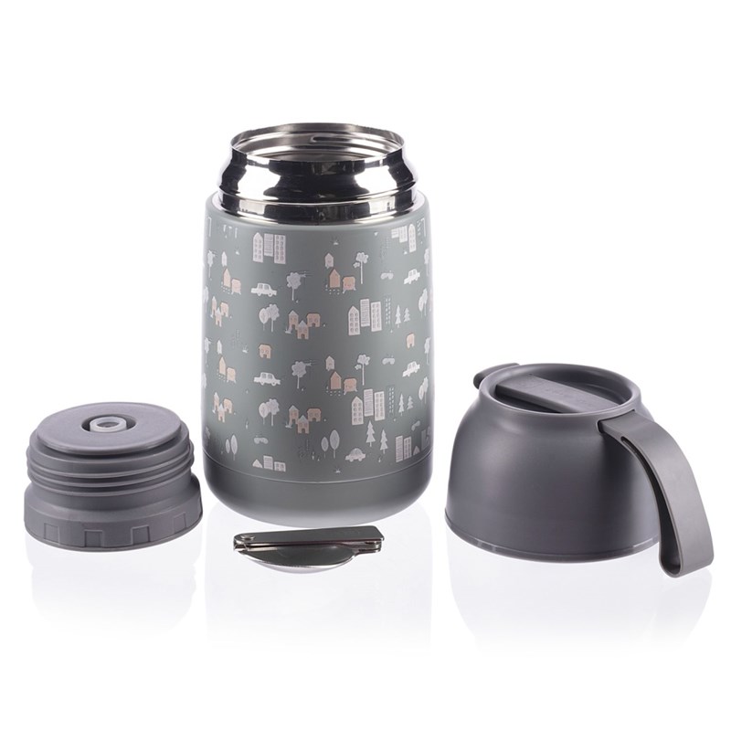 ZOPA TERMO BOCA ZA HRANU SA SILIK.DRŽAČEM 620ML,CITY