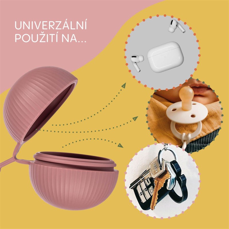 ZOPA SILIKONSKA FUTROLA ZA DUDU,OLD PINK