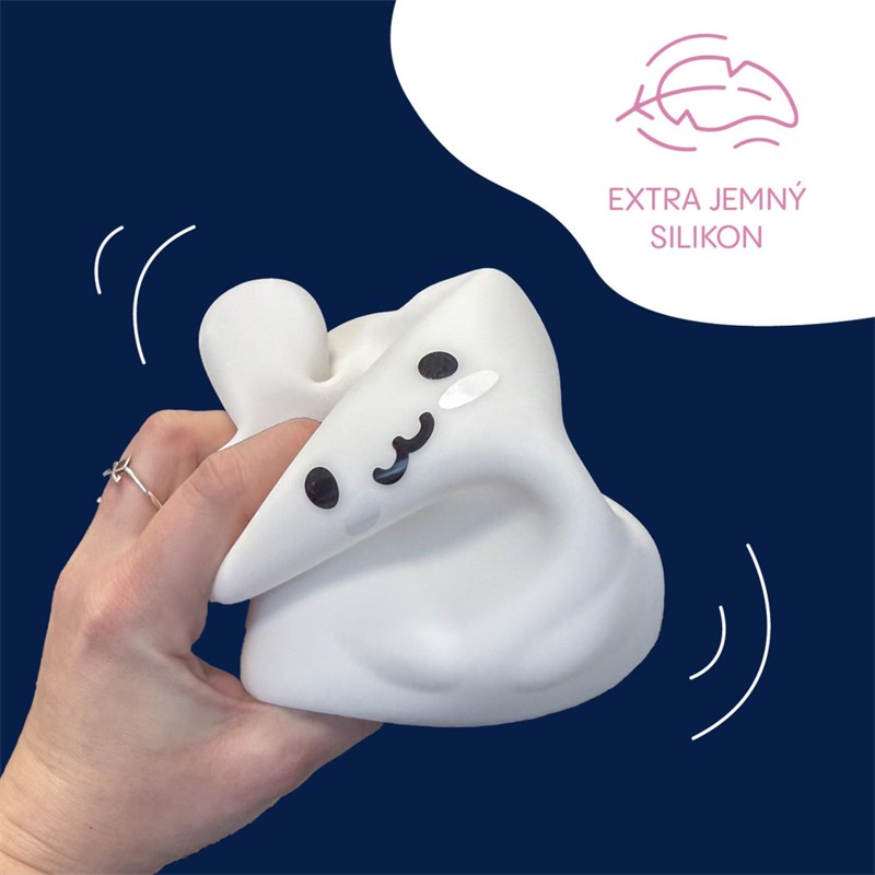 ZOPA SILIKONSKA LED LAMPA SA GLAZBOM,VEL.L,RABBIT