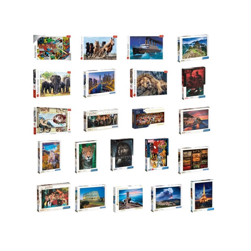 PUZZLE 1000KOM TŠ.