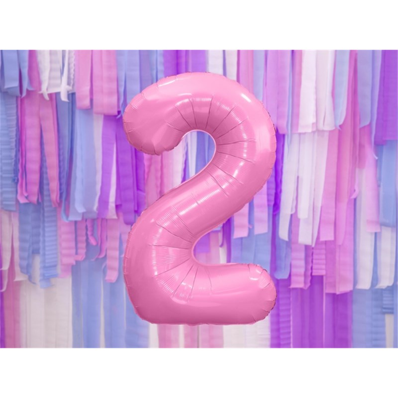 FOLIJSKI BALON PINK 86CM,BR.2 TŠ.