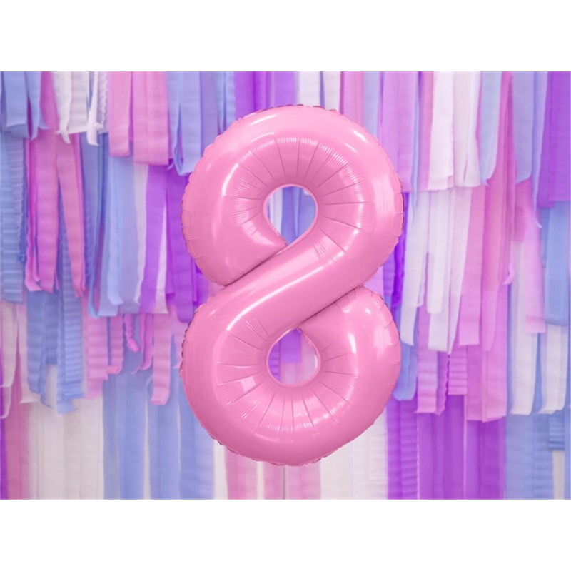 FOLIJSKI BALON PINK 86CM,BR.8 TŠ.