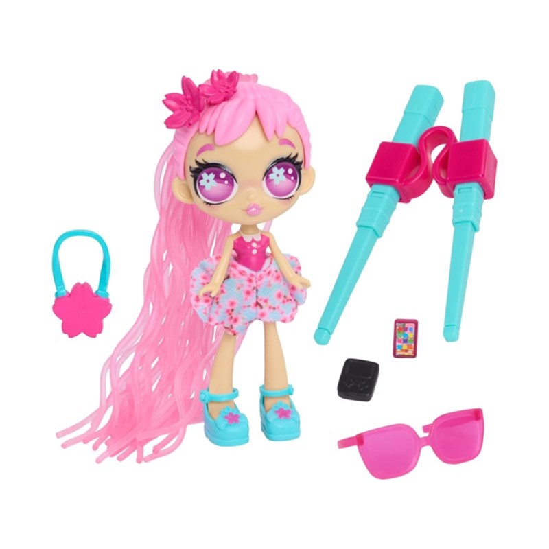 LUTKA JUST PLAZ 10CM S PRIBOROM T