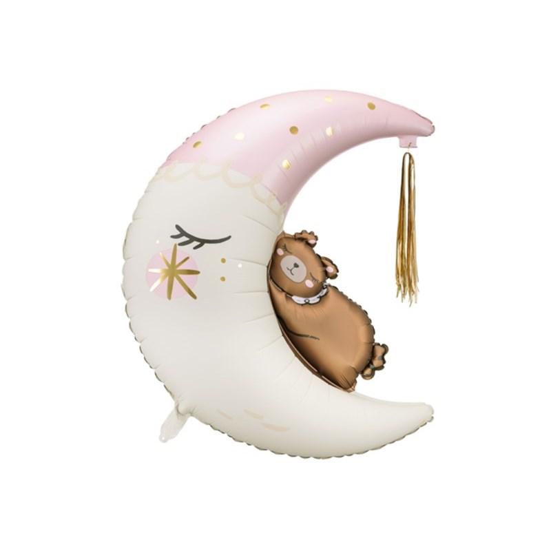 FOLIJSKI BALON MEDO NA MJESECU 98X80CM TŠ.