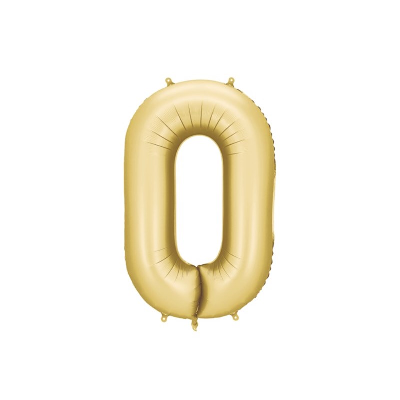 FOLIJSKI BALON MAT ZLATNO 86CM,BR.0
