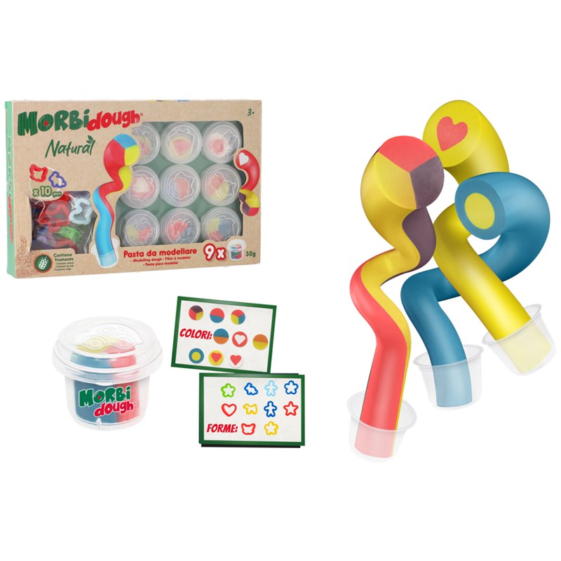 GLOBO MORBIDO 9X30G VIŠEBOJNI+10KOM KALUPA