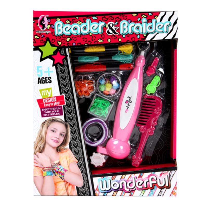 SET ZA PLETENJE NARUKVICA ZA CURICE E.