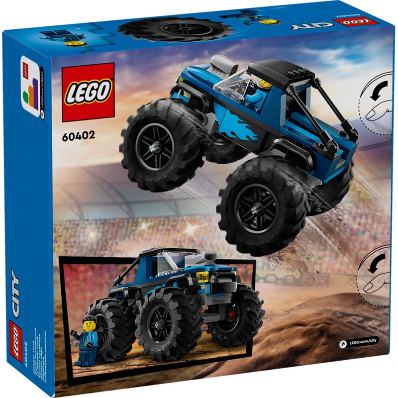 LEGO 60402 PLAVI ČUDOVIŠNI KAMION