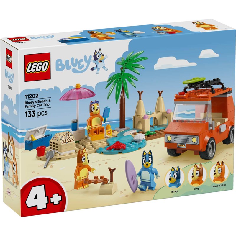 LEGO 11202 BLUEYEVA PLAŽA I PUTOVANJE PORODICE AUTOM