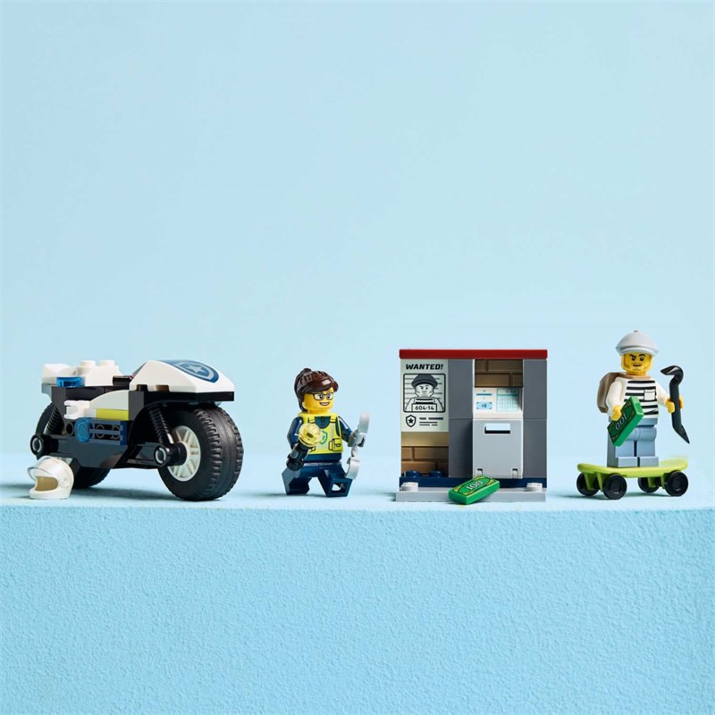 LEGO 60455 POLICIJSKA POTJERA NA MOTOCIKLU