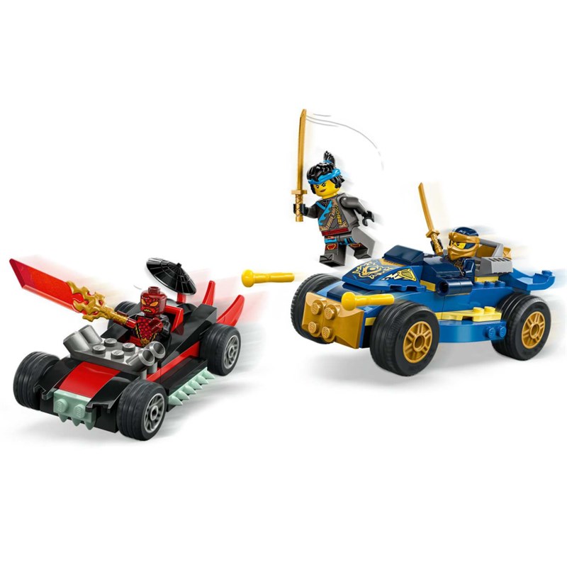 LEGO 71840 DVOBOJ TRKAĆIH AUTOMOBILA ROGUE VS DRIXA