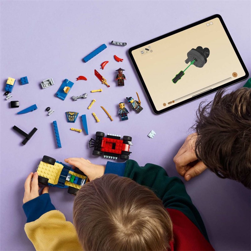 LEGO 71840 DVOBOJ TRKAĆIH AUTOMOBILA ROGUE VS DRIXA