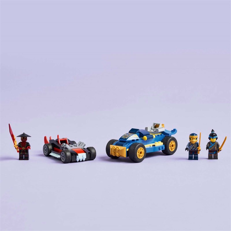 LEGO 71840 DVOBOJ TRKAĆIH AUTOMOBILA ROGUE VS DRIXA