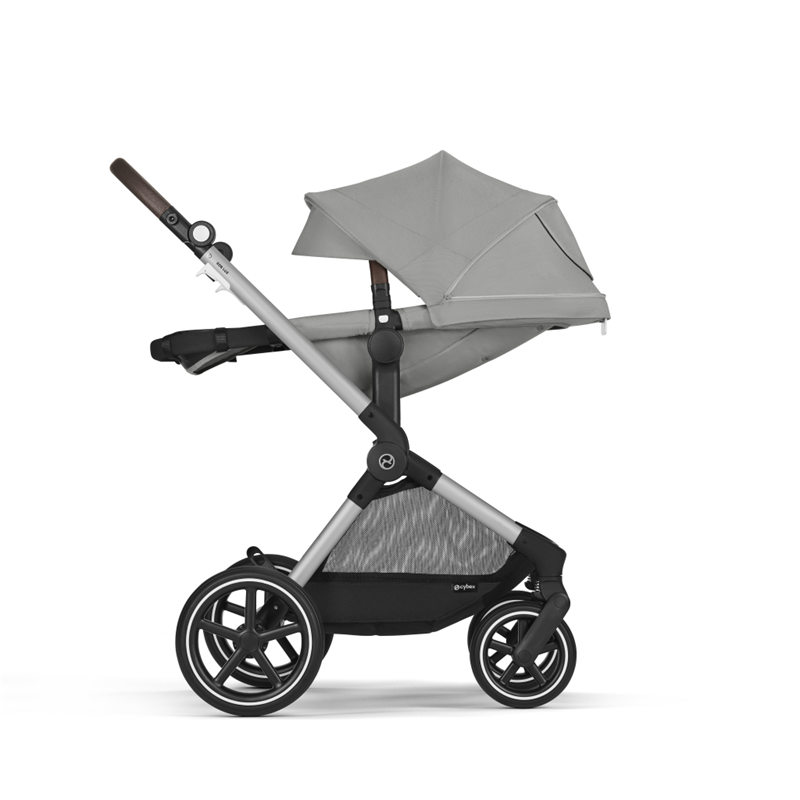 CYBEX KOLICA EOS LUX SLV B,STONE GREY MID