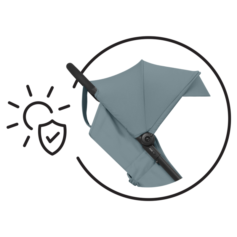 CYBEX KOLICA AGIS BLK STORMY BLUE LIGHT