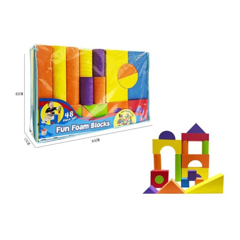 FUNTOY IGRAČKA EVA KOCKE,48KOM