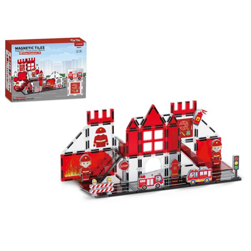 FUNTOY IGRAČKA MAGNETNE KONSTRUKCIJSKE KOCKE,FIRE CONTROL