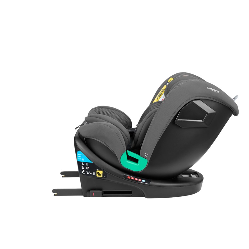 KIKKA BOO AUTOSJEDALICA 40-150CM I-RIVERSE I-SIZE DARK GREY