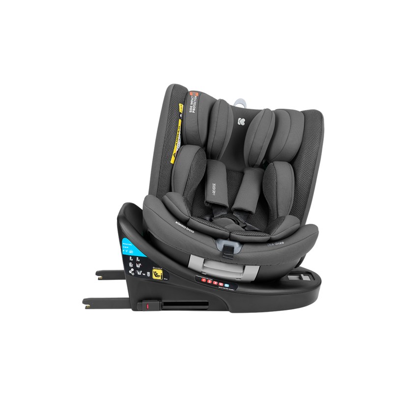 KIKKA BOO AUTOSJEDALICA 40-150CM I-RIVERSE I-SIZE DARK GREY