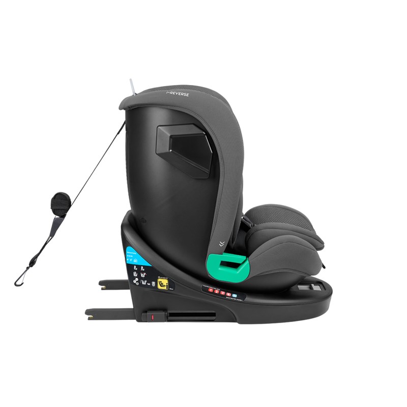 KIKKA BOO AUTOSJEDALICA 40-150CM I-RIVERSE I-SIZE DARK GREY