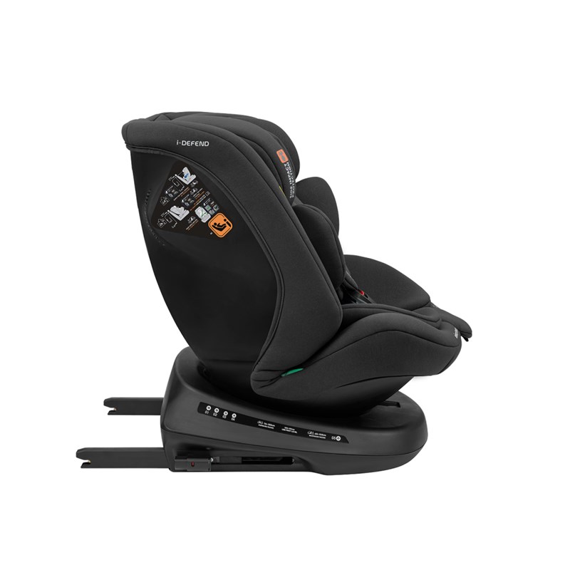 KIKKA BOO AUTOSJEDALICA 40-150CM I-DEFEND I-SIZE BLACK