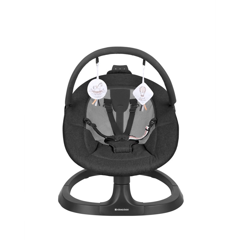 KIKKA BOO ELEKTRIČNA LJULJAČKA ZAZU BLACK