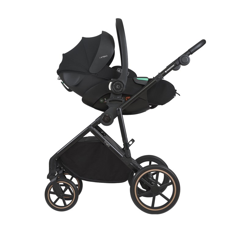 KIKKA BOO AUTOSJEDALICA 40-87CM I-XTEND I-SIZE BLACK