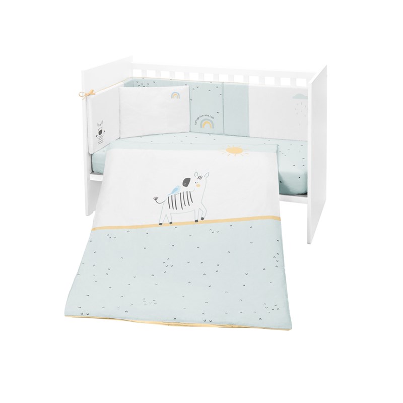 KIKKA BOO POSTELJINA OD 6 DIJELOVA 70/140 STRIPY FRIENDS