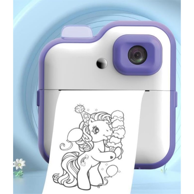 DJEČJA KAMERA S TERMALNIM PRINTEROM FOTOGRAFIJA/LJUBIČASTA