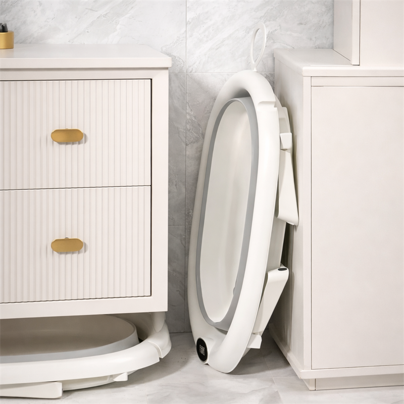 NESTA TUBY SKLOPIVA KADA S TERMOMETROM I UMETKOM ZA KUPANJE,BLUE