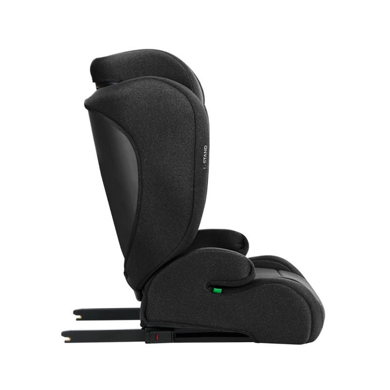 KIKKA BOO I-STAND,I-SIZE,AUTOSJEDALICA 100-150CM,BLACK