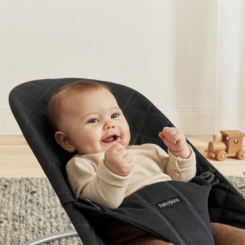 BABYBJORN BLISS COTTON CLASSIC QUILT LEŽALJKA-BLACK