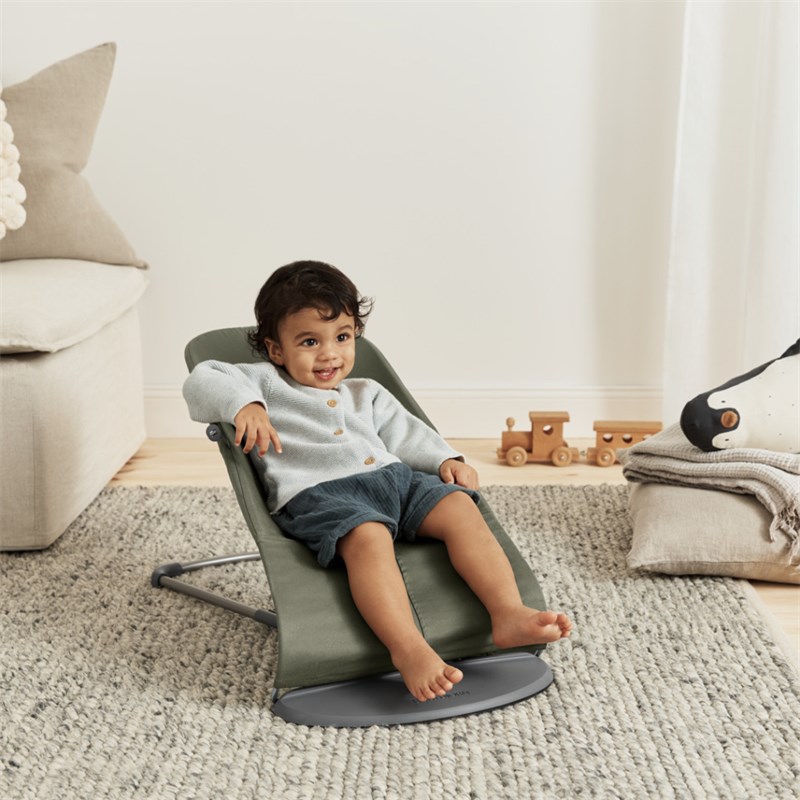 BABYBJORN BLISS WOVEN PETAL LEŽALJKA-DARK GREY