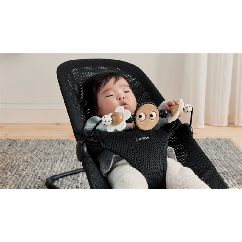 BABYBJORN IGRAČKA ZA LEŽALJKU,GOOGLY EYES BLACK&WHITE