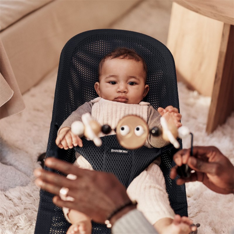 BABYBJORN IGRAČKA ZA LEŽALJKU,GOOGLY EYES BLACK&WHITE