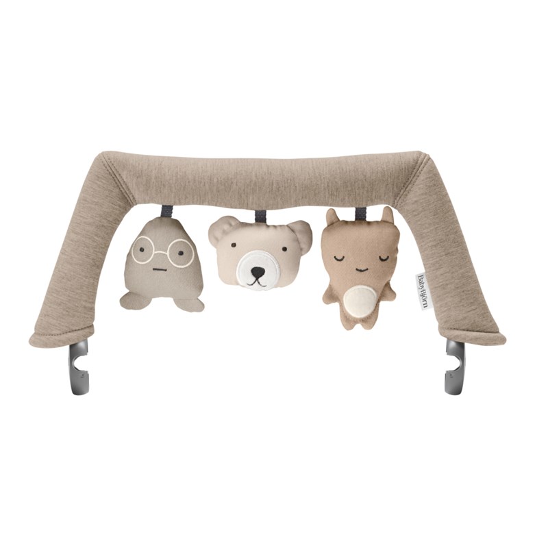 BABYBJORN SOFT FRIENDS IGRAČKA ZA LEŽALJKU, NEUTRALS