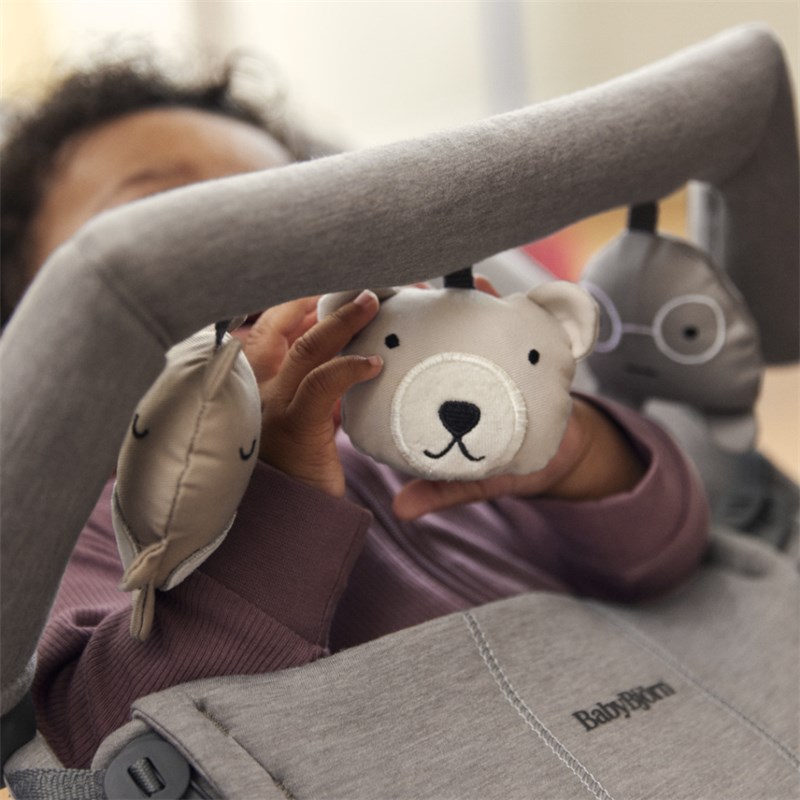 BABYBJORN SOFT FRIENDS IGRAČKA ZA LEŽALJKU, NEUTRALS