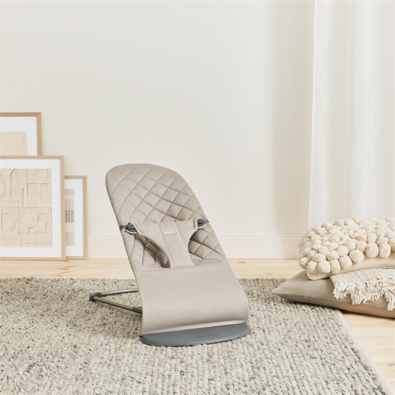 BABYBJORN BLISS WOVEN C-QUILT,SAND-GREY SA GOOGLY EYES IGRAČ