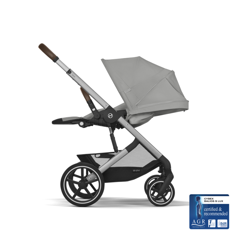 CYBEX KOLICA BALIOS S LUX SLV B STONE GREY SET 3IN1