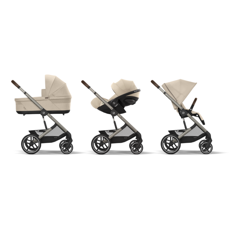 CYBEX KOLICA BALIOS S LUX TPE B ALMOND BEIGE SET 3IN1