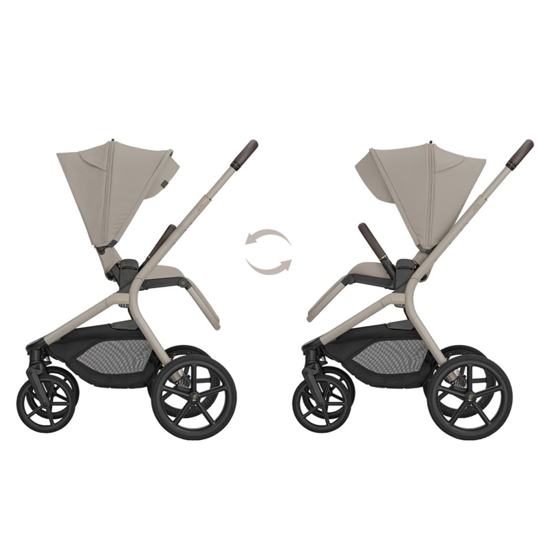 KIKKA BOO GOYA PLATINUM,KOLICA 2U1,CHAMPAGNE