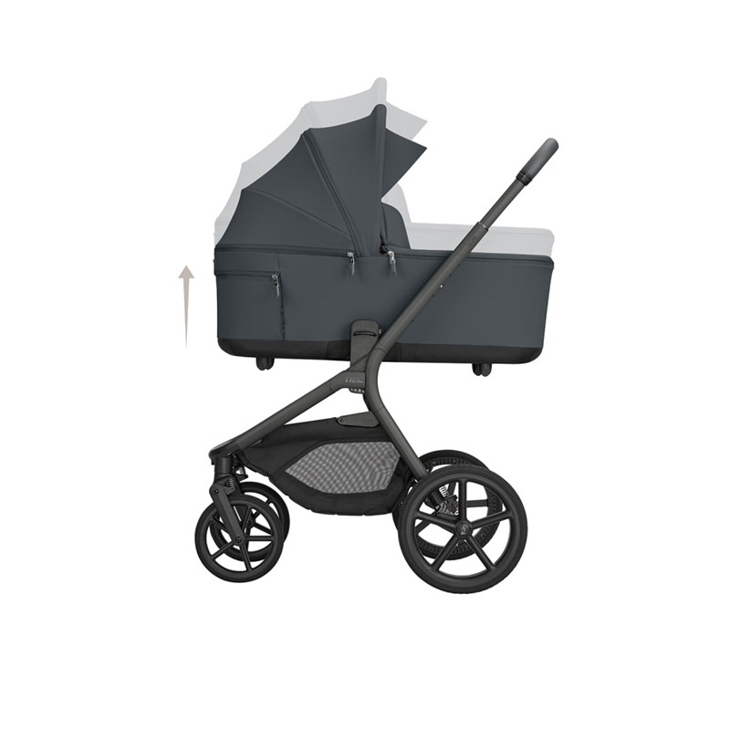 KIKKA BOO GOYA PLATINUM,KOLICA 2U1,GRAPHITE