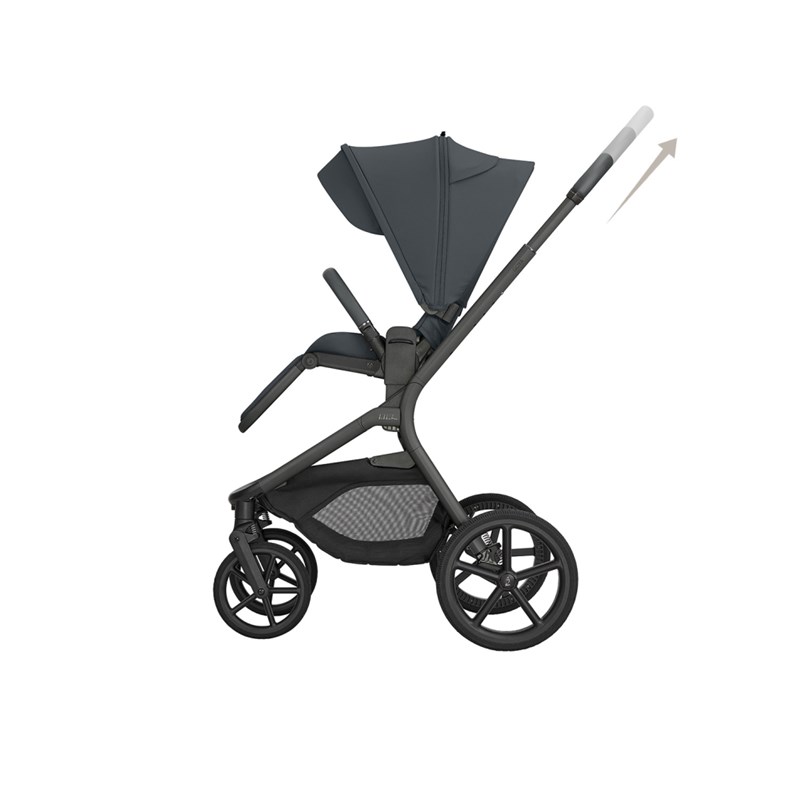 KIKKA BOO GOYA PLATINUM,KOLICA 2U1,GRAPHITE