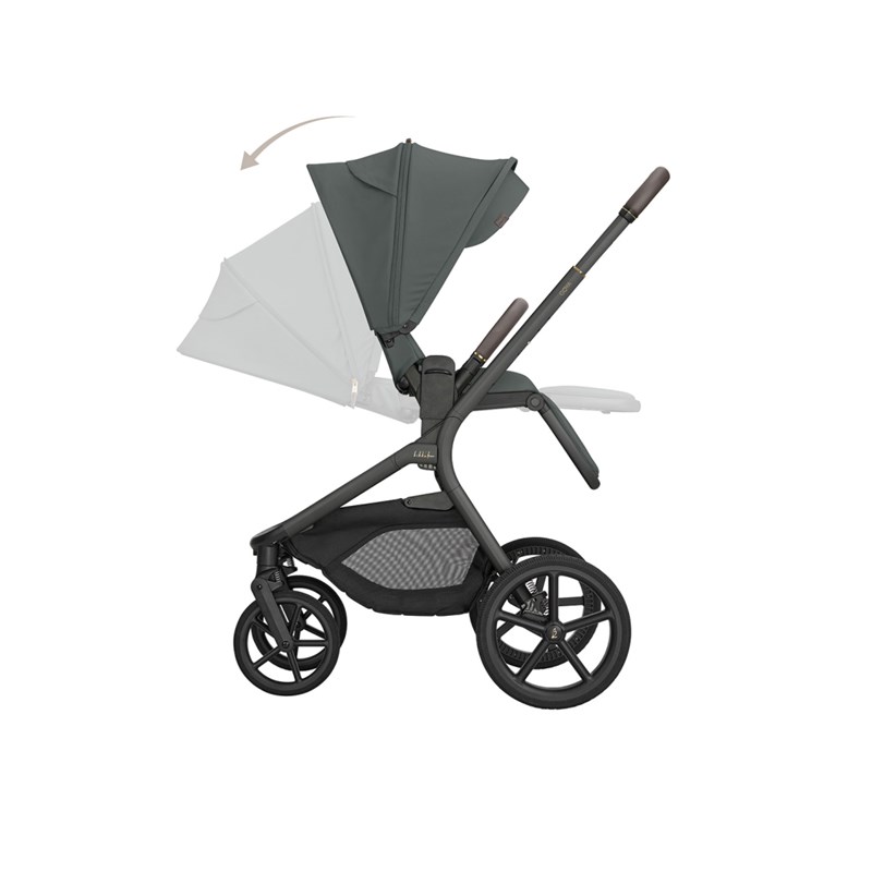 KIKKA BOO GOYA PLATINUM,KOLICA 2U1,OLIVE