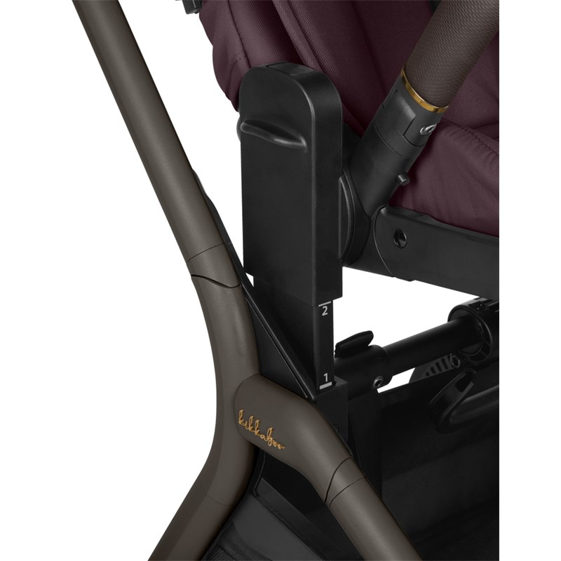 KIKKA BOO GOYA PLATINUM,KOLICA 2U1,MERLOT