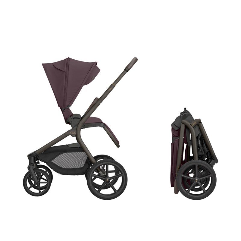 KIKKA BOO GOYA PLATINUM,KOLICA 2U1,MERLOT