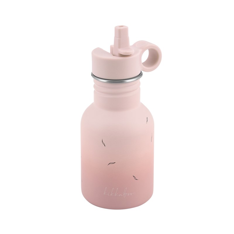 KIKKA BOO BOČICA SA SLAMKOM FLORA 350ML, BLUSH