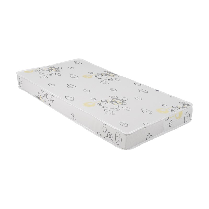 KIKKA BOO MADRAC MEMORY COMFORT 60X120X12CM,BEAR GREY